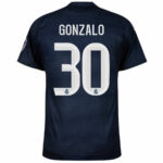 Real Madrid Gonzalo 30 Away Fan Jersey 2025/26 - Imagem 2
