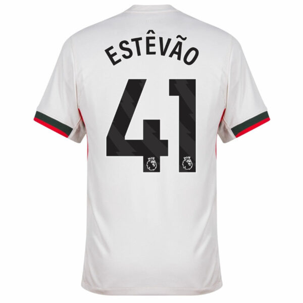 Chelsea Estêvão 41 Away Fan Jersey 2025/26 - Imagem 2