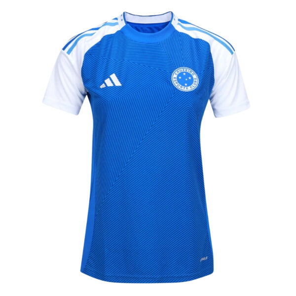 Textodoseuparagrafo_15_90d3fe5c-2412-41de-814c-b74e0a672f56 Cruzeiro Home Women's Fan Jersey 2025/26 - Imagem 1