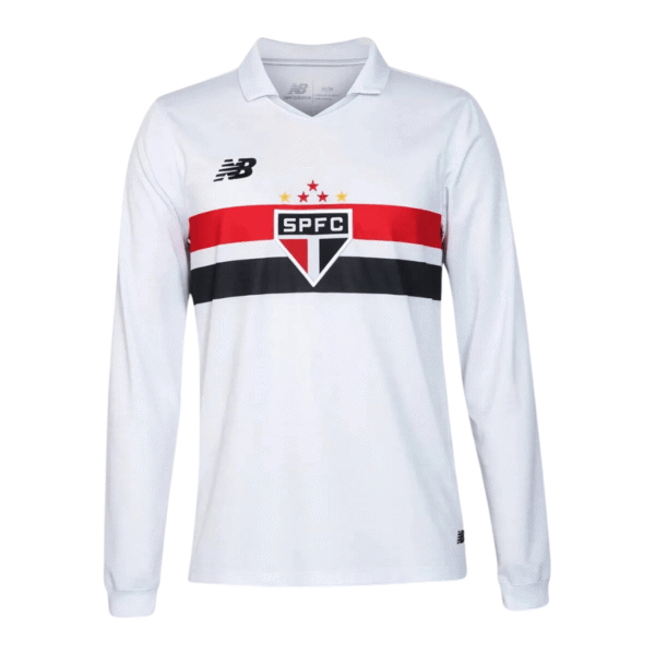 Textodoseuparagrafo_18_1024x_1 São Paulo Home Jersey Long Sleeve 2024/25 - Imagem 1