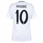 Real Madrid Modric 10 Home Fan Jersey 2024/25 Patches UCL UEFA Foundation (Official Printing) - Imagem 2