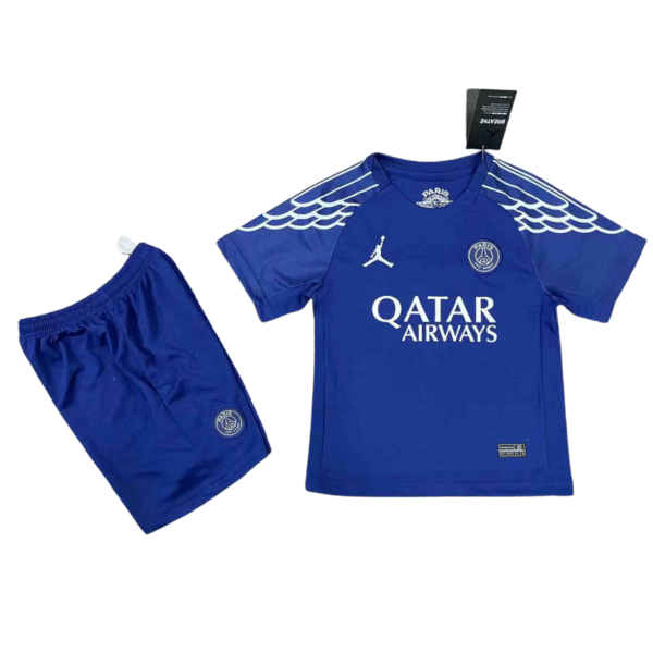 Textodoseuparagrafo_25 Kids Kit PSG Away Fan Jersey 2025/26 - Imagem 1