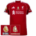 Liverpool Premier League Winners Trophy Edition Home Fan Jersey 2025/26 - Imagem 3