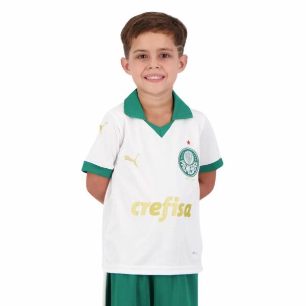 Kids KIT Palmeiras Away Jersey 2024/25 - Imagem 2