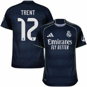 Real Madrid Trent Alexander-Arnold 12 Away Fan Jersey 2025/26