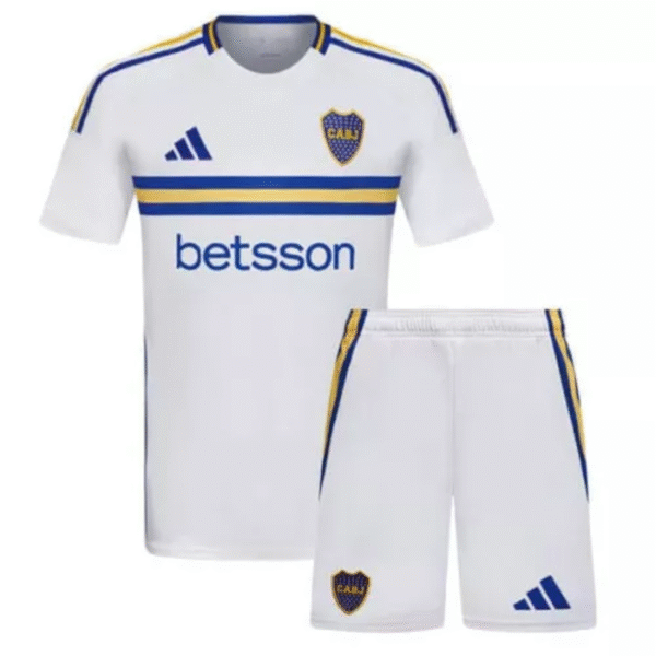 Kids Kit Boca Juniors Away Fan Jersey 2024/25 - Imagem 1