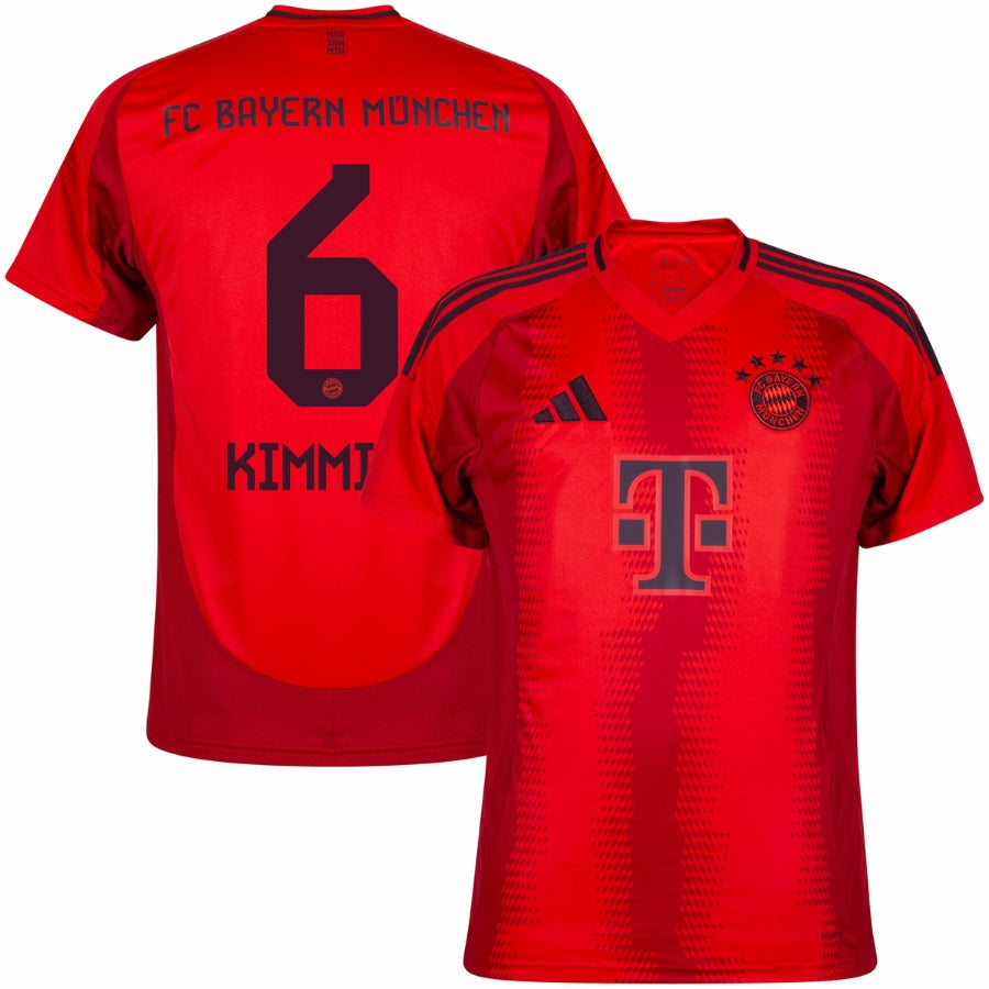Textodoseuparagrafo_33_80a75fef-0110-4a6e-84a1-a3719815b804 Bayern Munich KIMMICH #6 Home Fan Jersey 2024/25 - Imagem 1