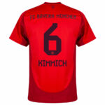 Bayern Munich KIMMICH #6 Home Fan Jersey 2024/25 - Imagem 2