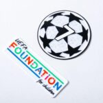 AC Milan Rafa Leão Third Fan Jersey 2024/25 Patches UCL UEFA Foundation (Official Printing) - Imagem 3