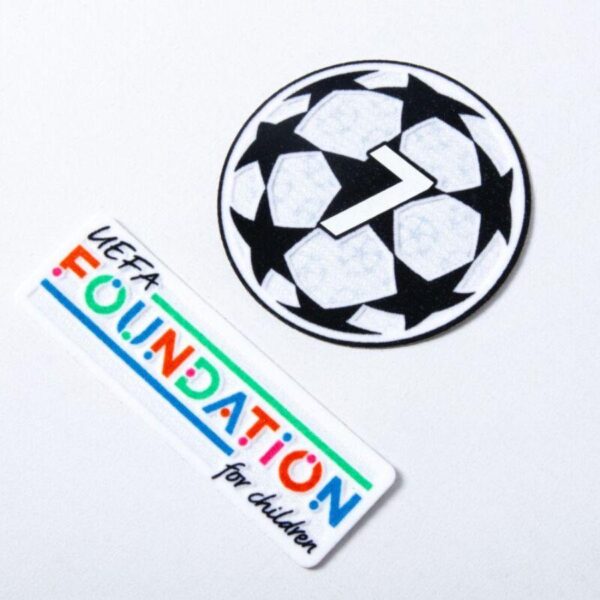 AC Milan Rafa Leão Third Fan Jersey 2024/25 Patches UCL UEFA Foundation (Official Printing) - Imagem 3
