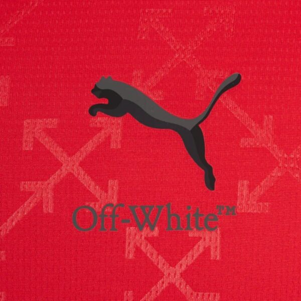 AC Milan RED JERSEY DIAVOLI X OFF-WHITE™ Fan Jersey 2025 - Imagem 8