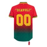 AC Milan RED JERSEY DIAVOLI X OFF-WHITE™ Fan Jersey 2025 - Imagem 6