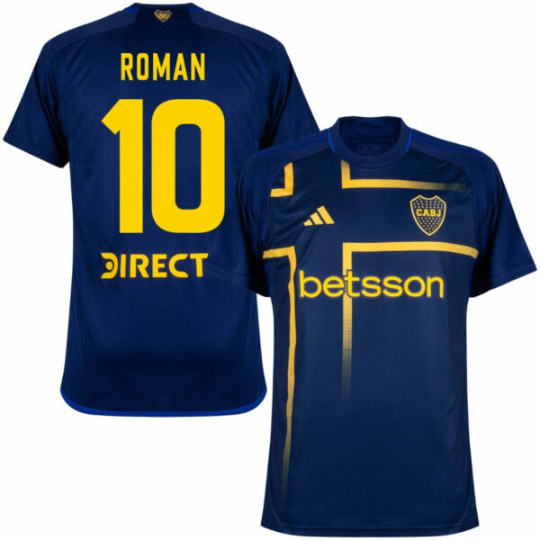 Boca Juniors ROMAN #10 Third Fan Jersey 2024/25 - Imagem 1