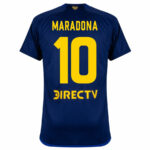 Boca Juniors MARADONA #10 Third Fan Jersey 2024/25 - Imagem 2