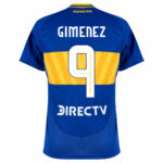 Boca Juniors GIMENEZ #9 Home Fan Jersey 2024/25 - Imagem 2