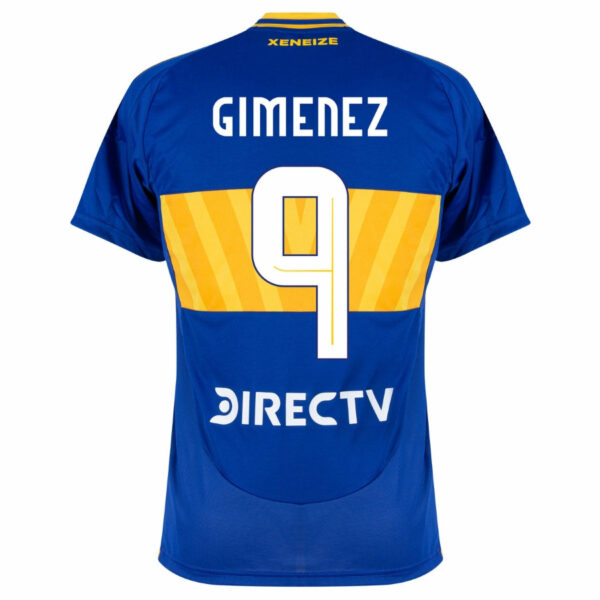 Boca Juniors GIMENEZ #9 Home Fan Jersey 2024/25 - Imagem 2