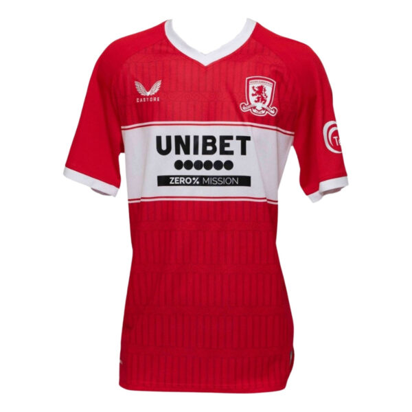 Middlesbrough Home Fan Jersey 2025/26 - Imagem 1
