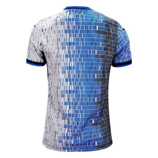 Atalanta Fan Jersey 2024/25 Patches UCL UEFA Foundation (Official Printing) - Imagem 2