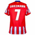 Atlético Madrid Home Fan Jersey 2024/25 Patches UCL UEFA Foundation (Official Printing) - Imagem 8