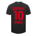Bayer 04 Leverkusen Home Fan Jersey 2023/24 Patches UCL UEFA Foundation (Official Printing) - Imagem 4