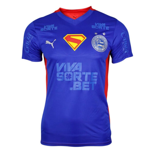 Textodoseuparagrafo_f8539f34-a77f-4dcd-bd96-64916e5170eb Bahia Special Edition Fan Jersey 2025/26 Full Sponsor (Official Printing) - Imagem 1