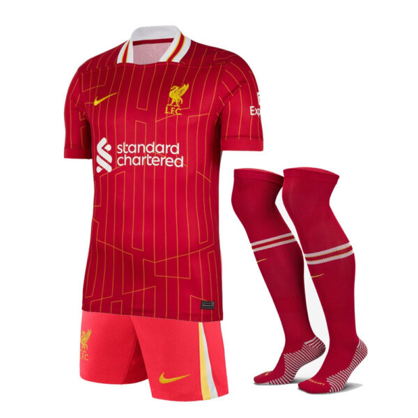 Kids KIT Liverpool Home Jersey 2024/25 - Imagem 1