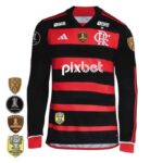 Flamengo Home Long Sleeve Jersey 2024/25 - Imagem 4