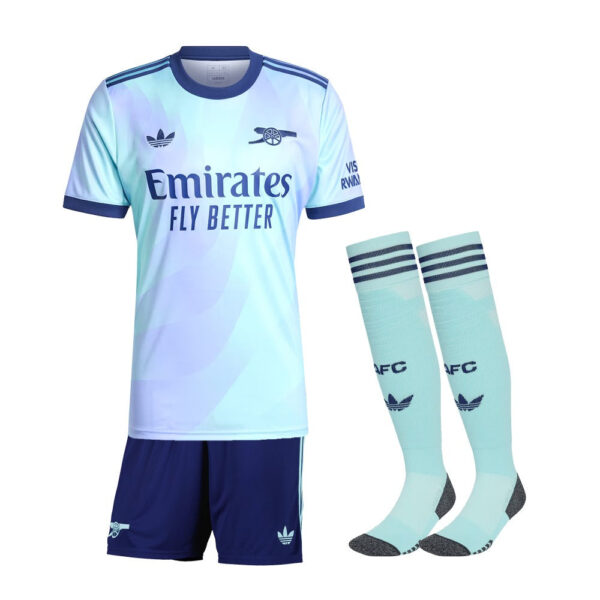 Kids KIT Arsenal Third Jersey 2024/25 - Imagem 1