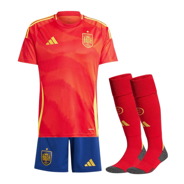 Kids KIT Spain Home Jersey 2024/25 - Imagem 1