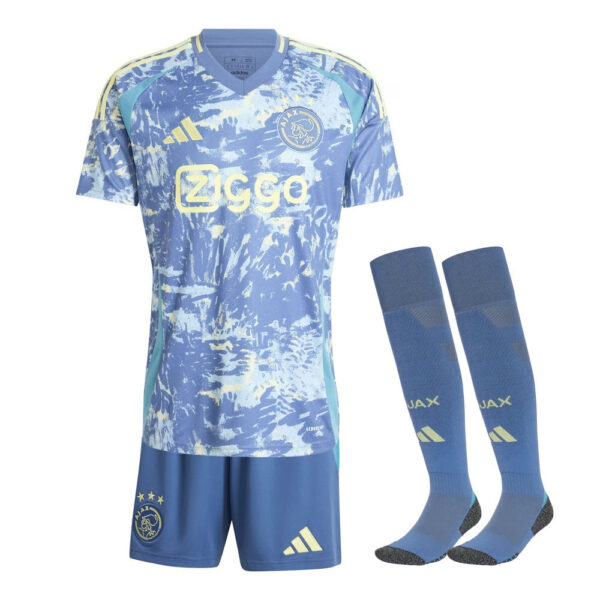 Kids KIT Ajax Away Jersey 2024/25 - Imagem 1