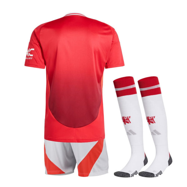 Kids KIT Manchester United Home Jersey 2024/25 - Imagem 2