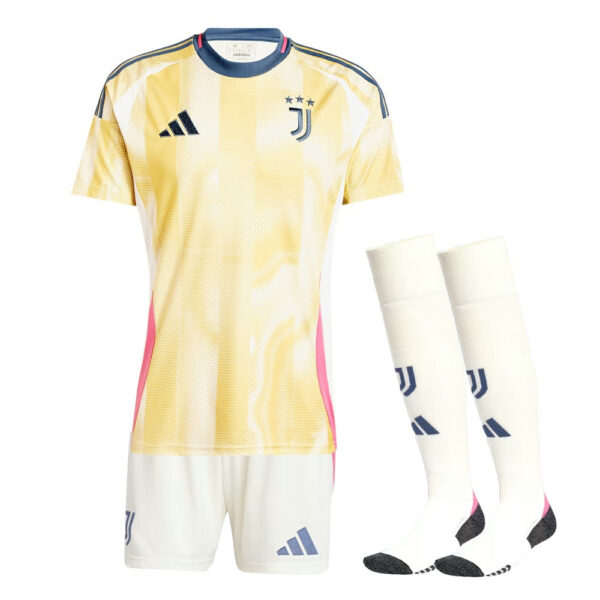 Kids KIT Juventus Away Jersey 2024/25 - Imagem 1