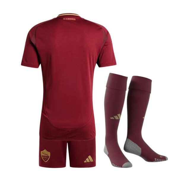 Kids KIT Roma Home Jersey 2024/25 - Imagem 2