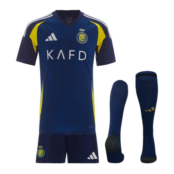 Kids KIT Al Nassr Away Jersey 2024/25 - Imagem 1