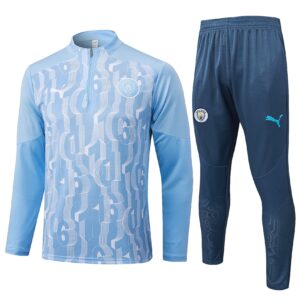 Kit Manchester City Short Zipper Blue