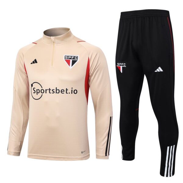 Kit São Paulo Short Zipper Beige - Imagem 1
