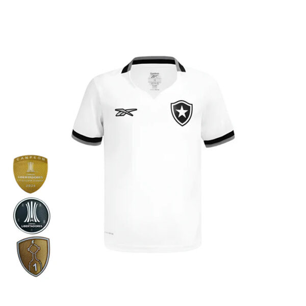 Kids KIT Botafogo Away Jersey 2024/25 - Imagem 2
