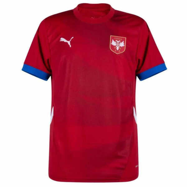 Serbia Home Jersey 2024/25 - Imagem 1