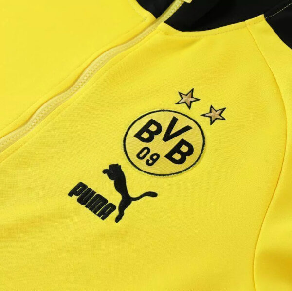 Kit Borussia Dortmund Long Zipper Yellow - Imagem 2