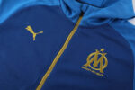 Kit Olympique de Marseille Long Zipper Blue - Imagem 2
