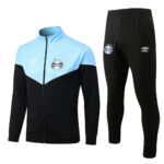 Kit Grêmio Long Zipper 2022/23 - Black and Blue