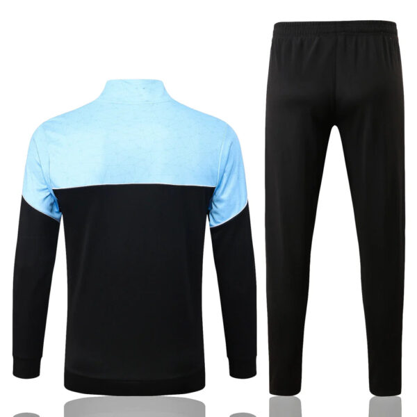 Kit Grêmio Long Zipper 2022/23 - Black and Blue - Imagem 2