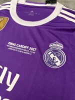 Retro Real Madrid Long-sleeve Away Jersey 2016/17 - Imagem 3