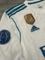 Retro Real Madrid Long-sleeve Home Jersey 2017/18 - Imagem 5