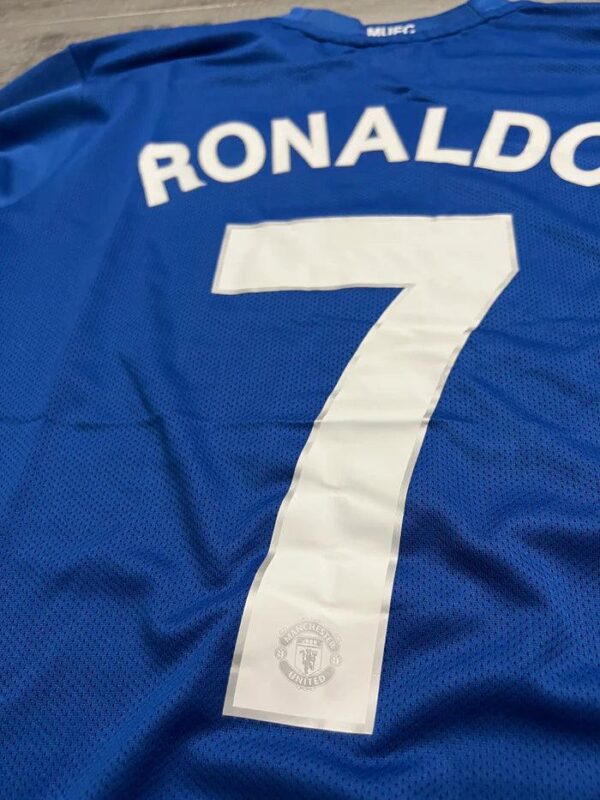 Retro Manchester United Long-sleeve Third Jersey 2008/09 - Imagem 5