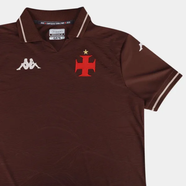 CAMISA VASCO III 25/26 KAPPA MASCULINA TORCEDORl - Imagem 2