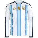 Camisa Argentina Home 2026/2027 Long Sleeve Copa do Mundo 2026