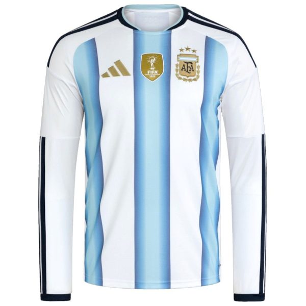 Camisa Argentina Home 2026/2027 Long Sleeve Copa do Mundo 2026 - Imagem 1