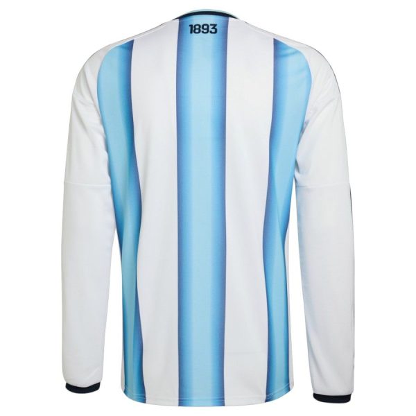Camisa Argentina Home 2026/2027 Long Sleeve Copa do Mundo 2026 - Imagem 3