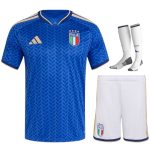 Kids Kit Italy Home Fan Jersey 2025-26  Word Cup